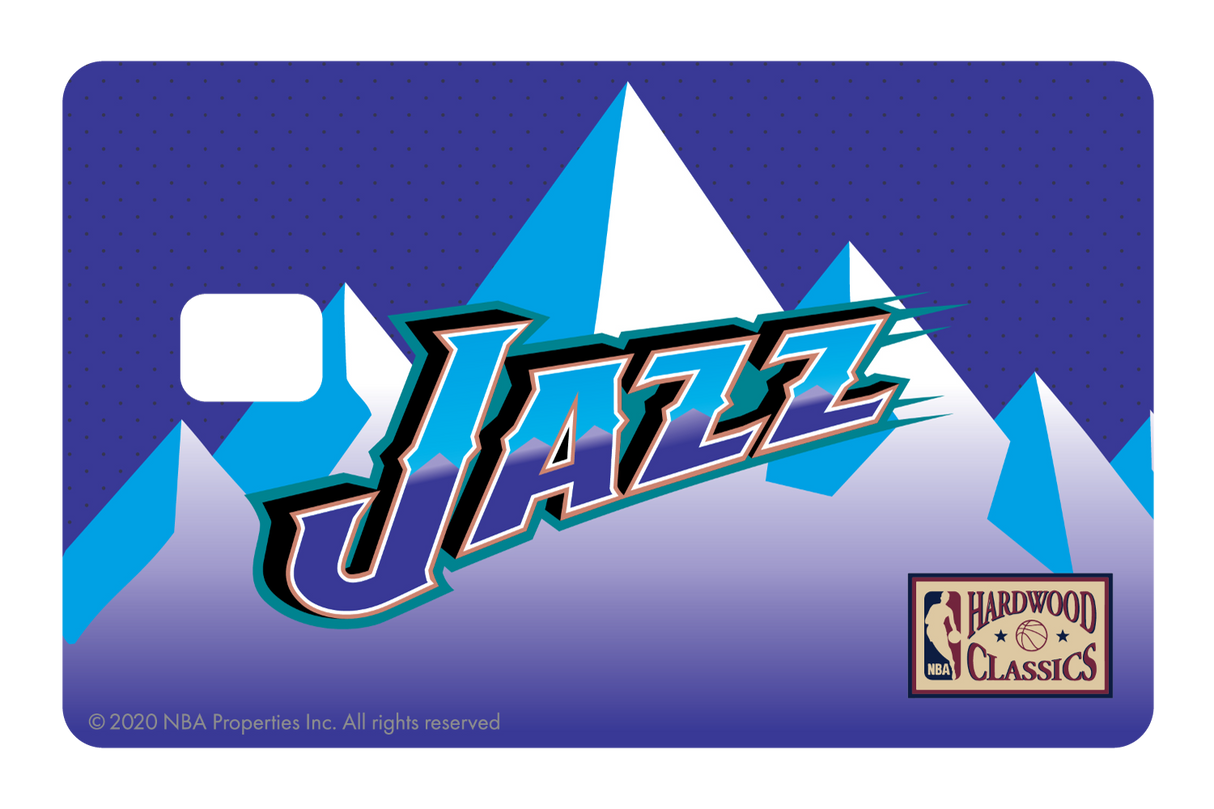 Utah Jazz: Away Hardwood Classics - Card Covers - NBALAB - CUCU Covers