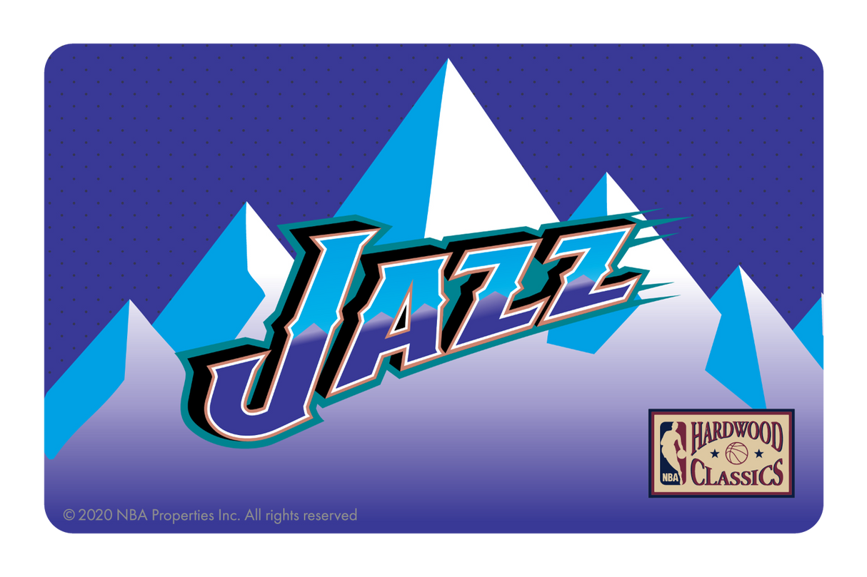 Utah Jazz: Away Hardwood Classics - Card Covers - NBALAB - CUCU Covers