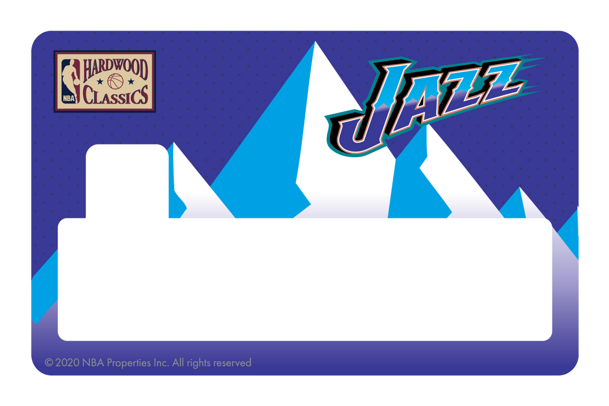 Utah Jazz: Away Hardwood Classics - Card Covers - NBALAB - CUCU Covers