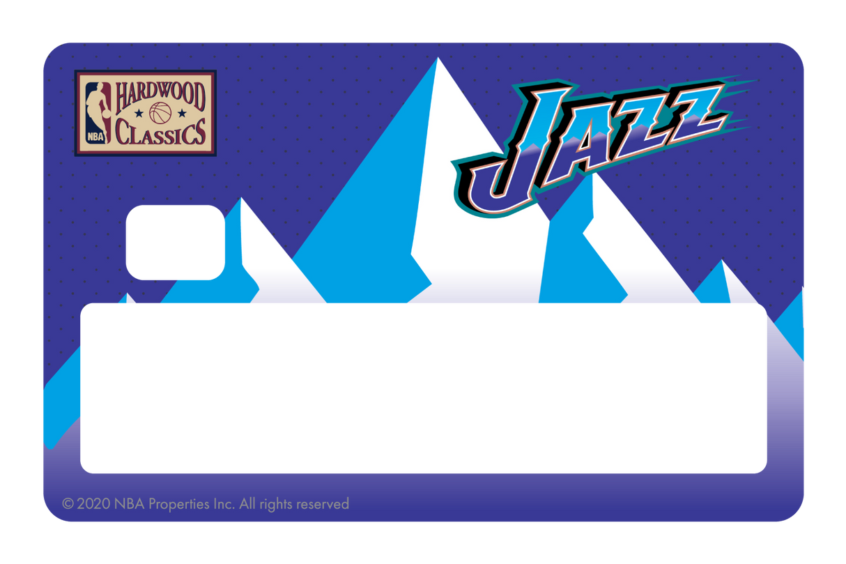 Utah Jazz: Away Hardwood Classics - Card Covers - NBALAB - CUCU Covers
