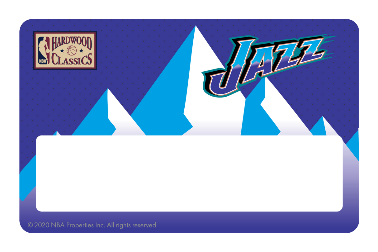 Utah Jazz: Away Hardwood Classics - Card Covers - NBALAB - CUCU Covers