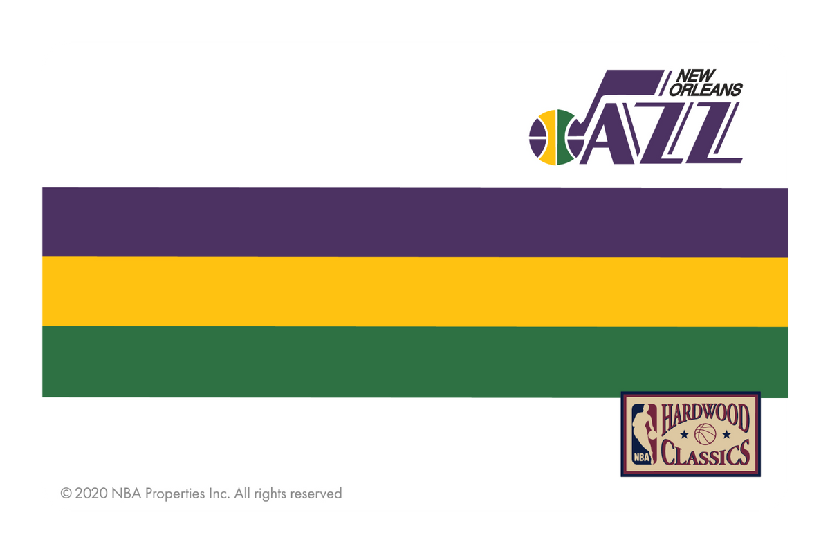 Utah Jazz: Throwback Hardwood Classics