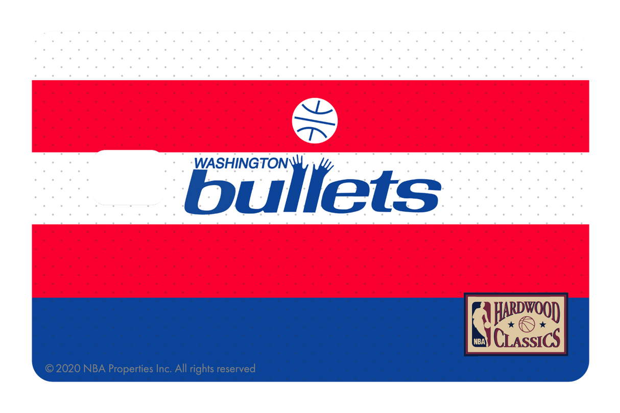 Washington Wizards: Away Hardwood Classics - Card Covers - NBALAB - CUCU Covers