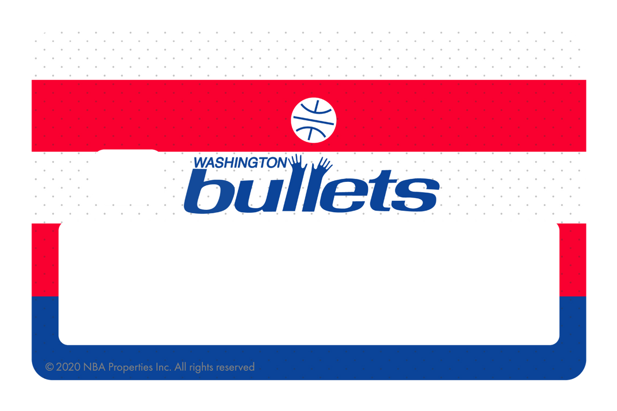 Washington Wizards: Away Hardwood Classics - Card Covers - NBALAB - CUCU Covers