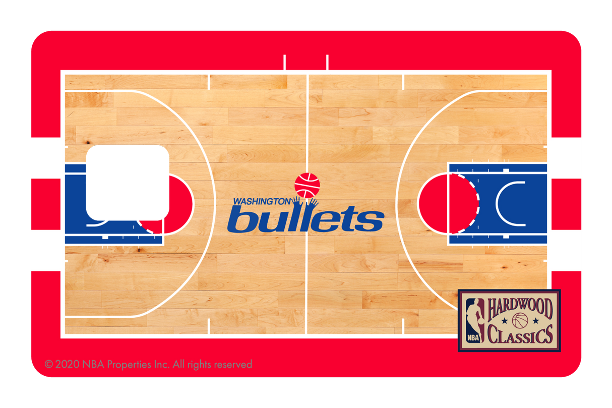 Washington Wizards: Retro Courtside Hardwood Classics - Card Covers - NBALAB - CUCU Covers
