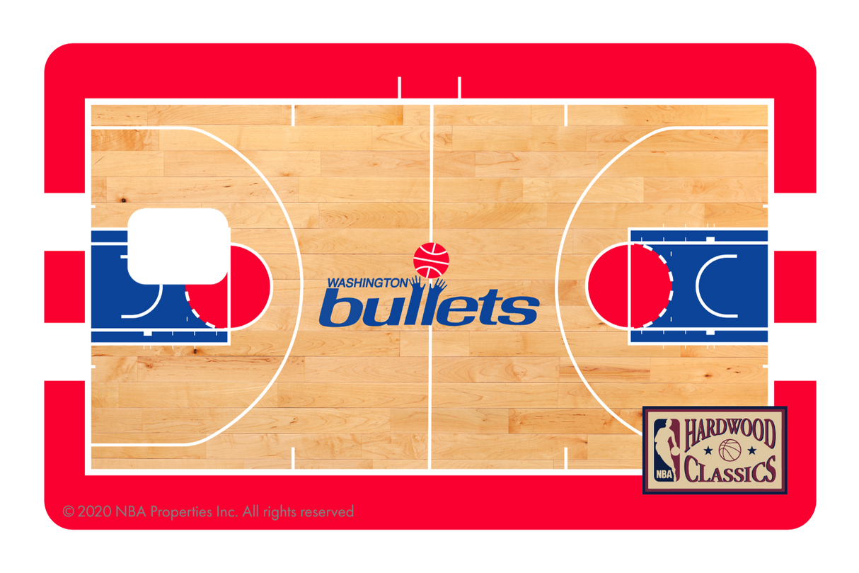 Washington Wizards: Retro Courtside Hardwood Classics - Card Covers - NBALAB - CUCU Covers