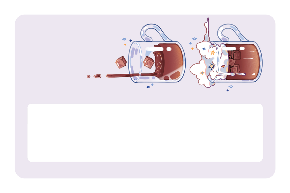 Iced Coffee - Card Covers - Teri Sky - CUCU Covers