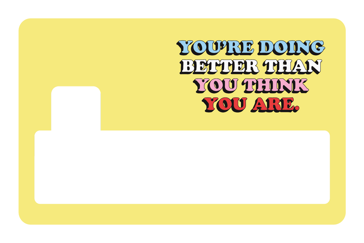 Better Than You Think - Card Covers - Quotes By Christie - CUCU Covers