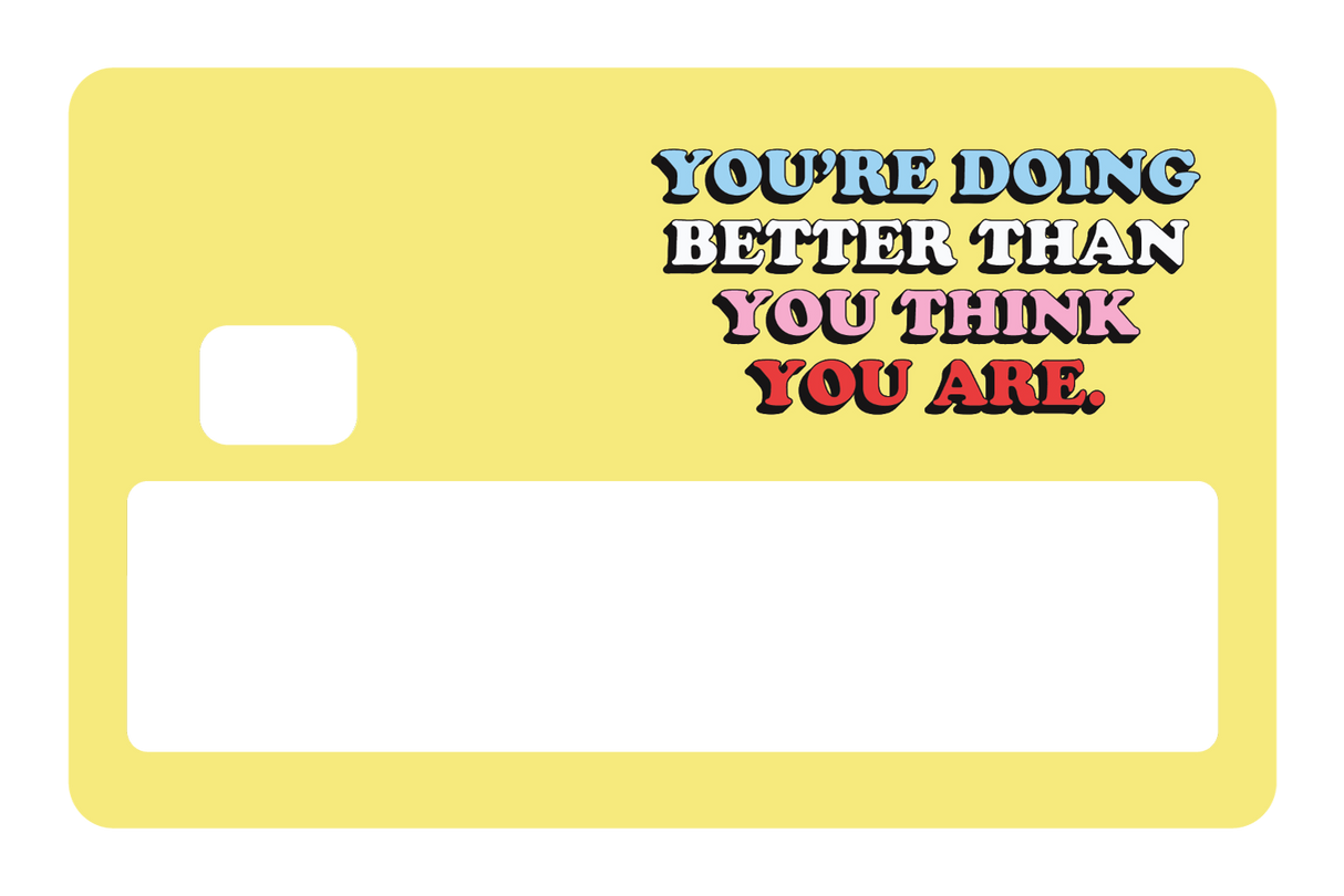 Better Than You Think - Card Covers - Quotes By Christie - CUCU Covers