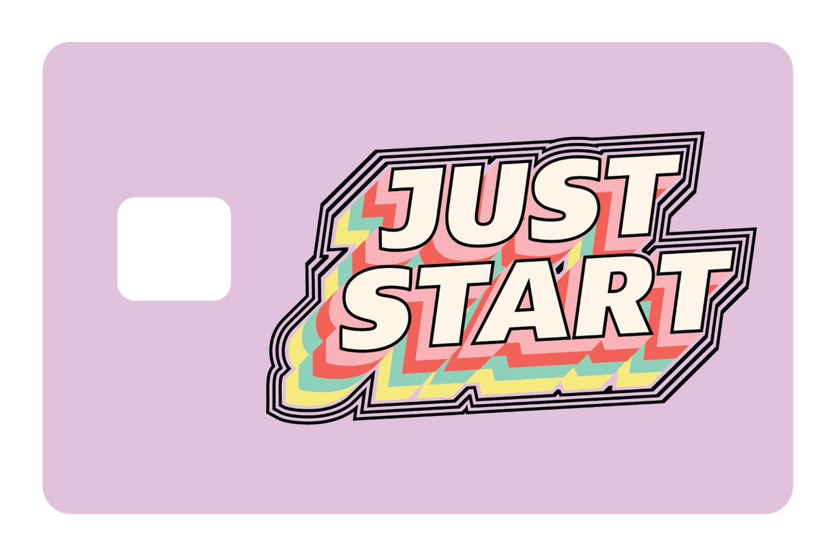 Just Start - Card Covers - Quotes By Christie - CUCU Covers