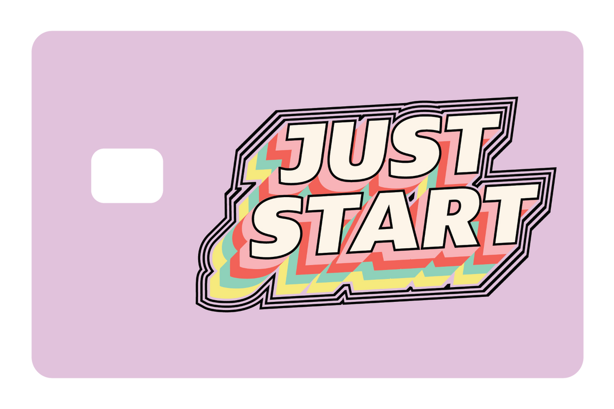 Just Start - Card Covers - Quotes By Christie - CUCU Covers