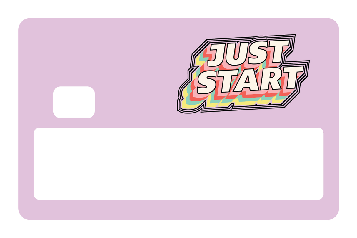 Just Start - Card Covers - Quotes By Christie - CUCU Covers