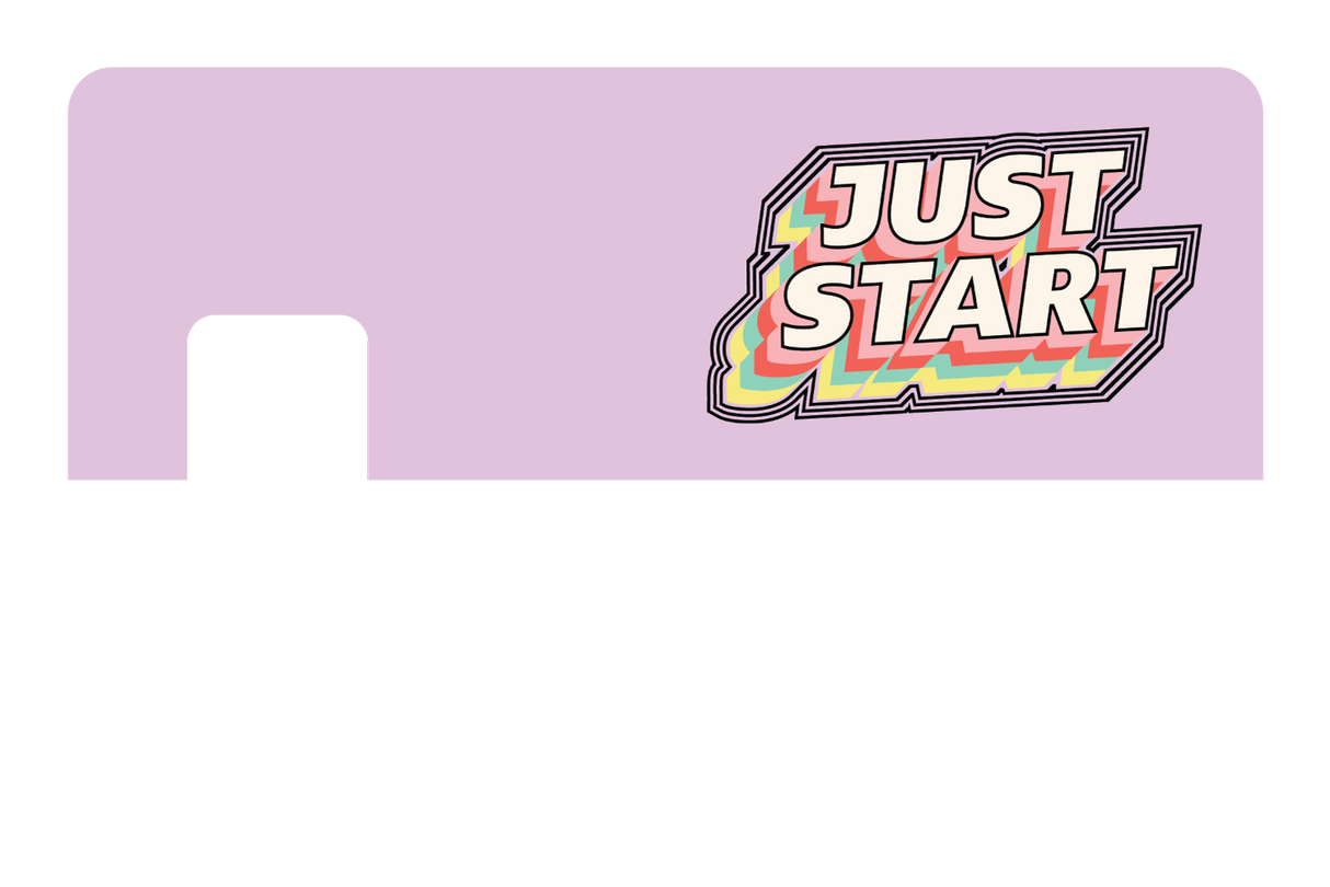 Just Start - Card Covers - Quotes By Christie - CUCU Covers