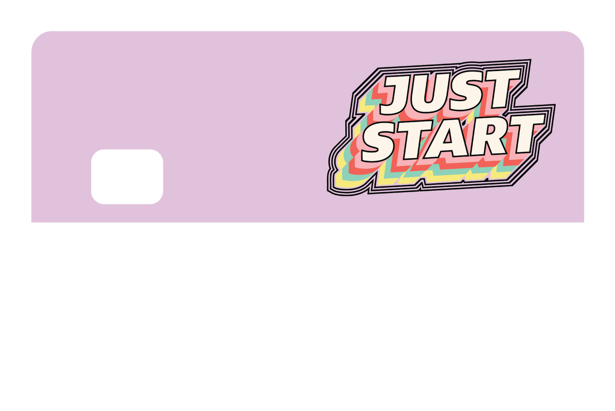 Just Start - Card Covers - Quotes By Christie - CUCU Covers