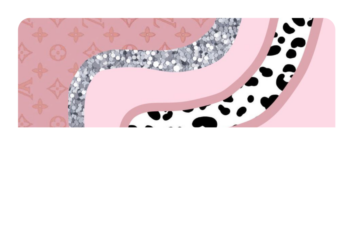 Pink Glitter - Card Covers - Originals - CUCU Covers