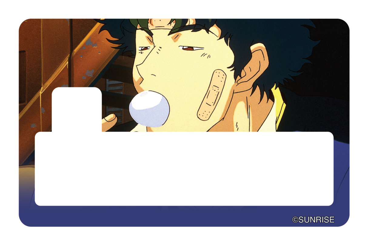 Spike eats eggs - Card Covers - Cowboy Bebop - CUCU Covers