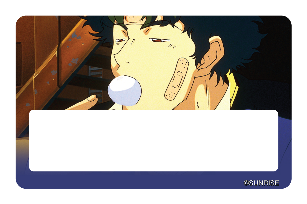 Spike eats eggs - Card Covers - Cowboy Bebop - CUCU Covers