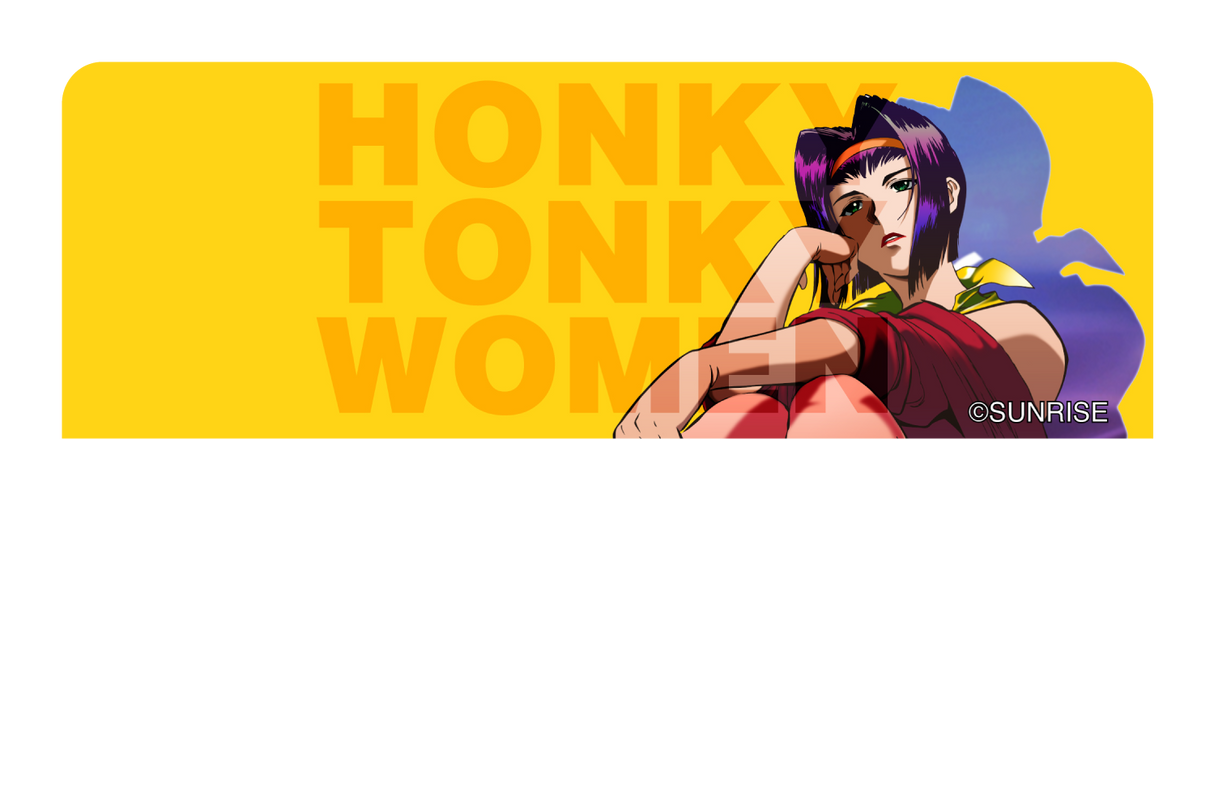 Honky Tonky - Card Covers - Cowboy Bebop - CUCU Covers