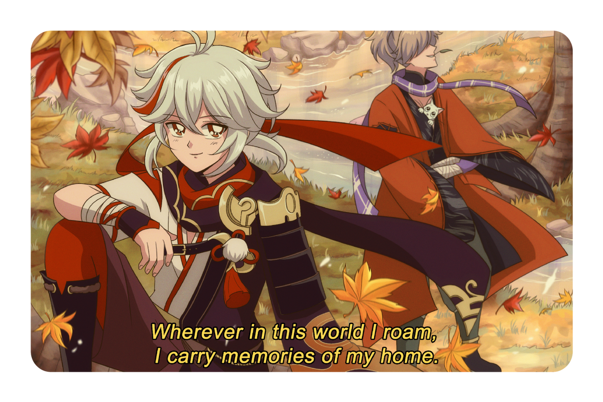 Kazuha - Carrying the memories of home