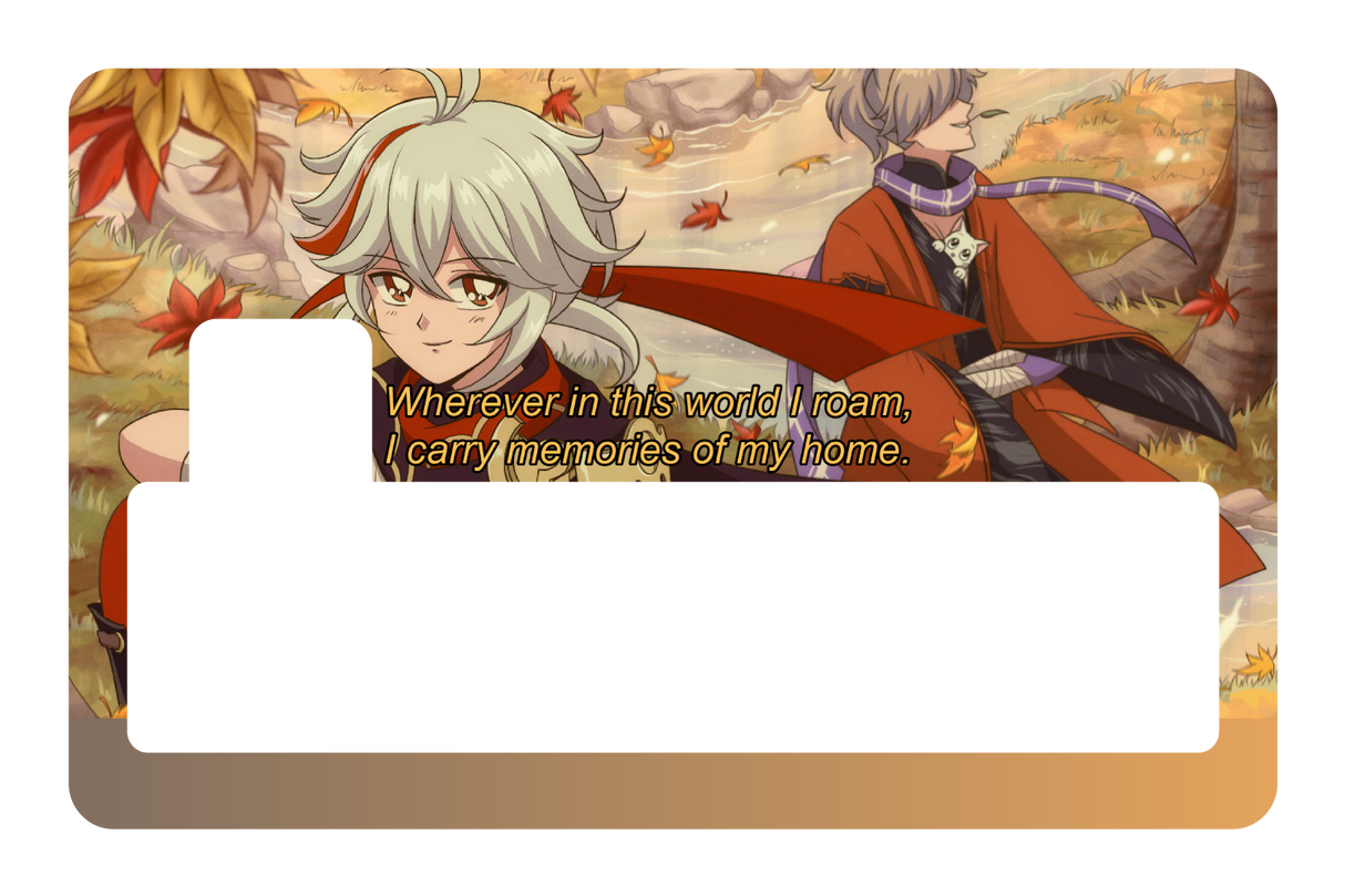 Kazuha - Carrying the memories of home