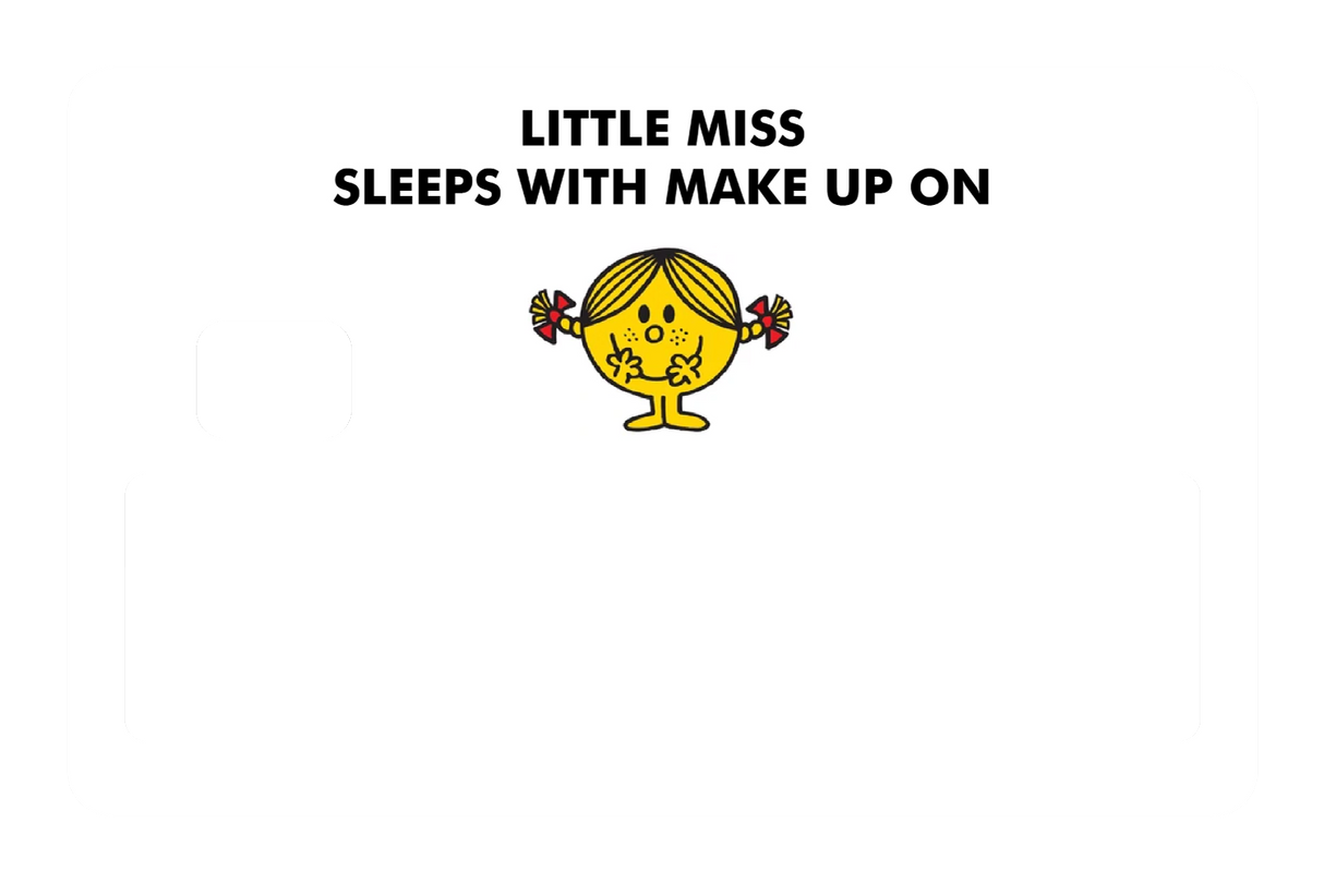 Little Miss Sleeps With Make up On