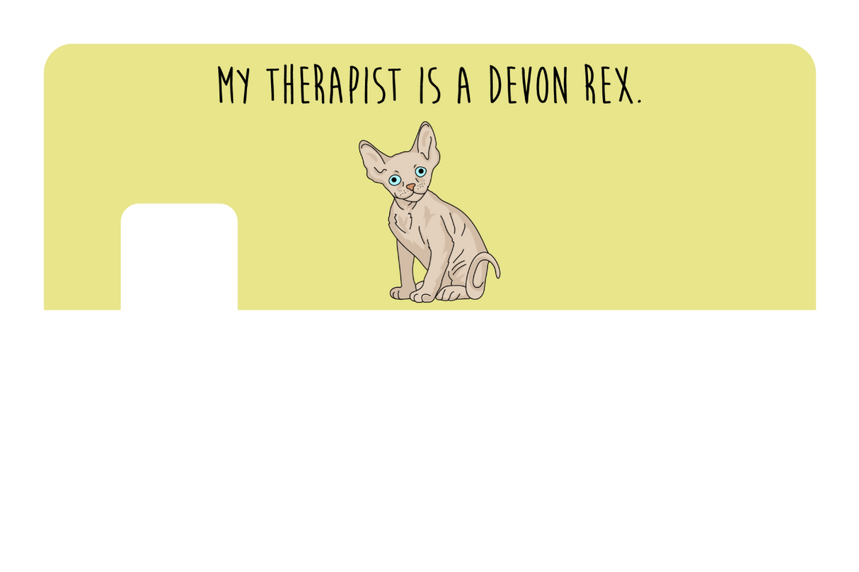 My therapist is a Devon Rex