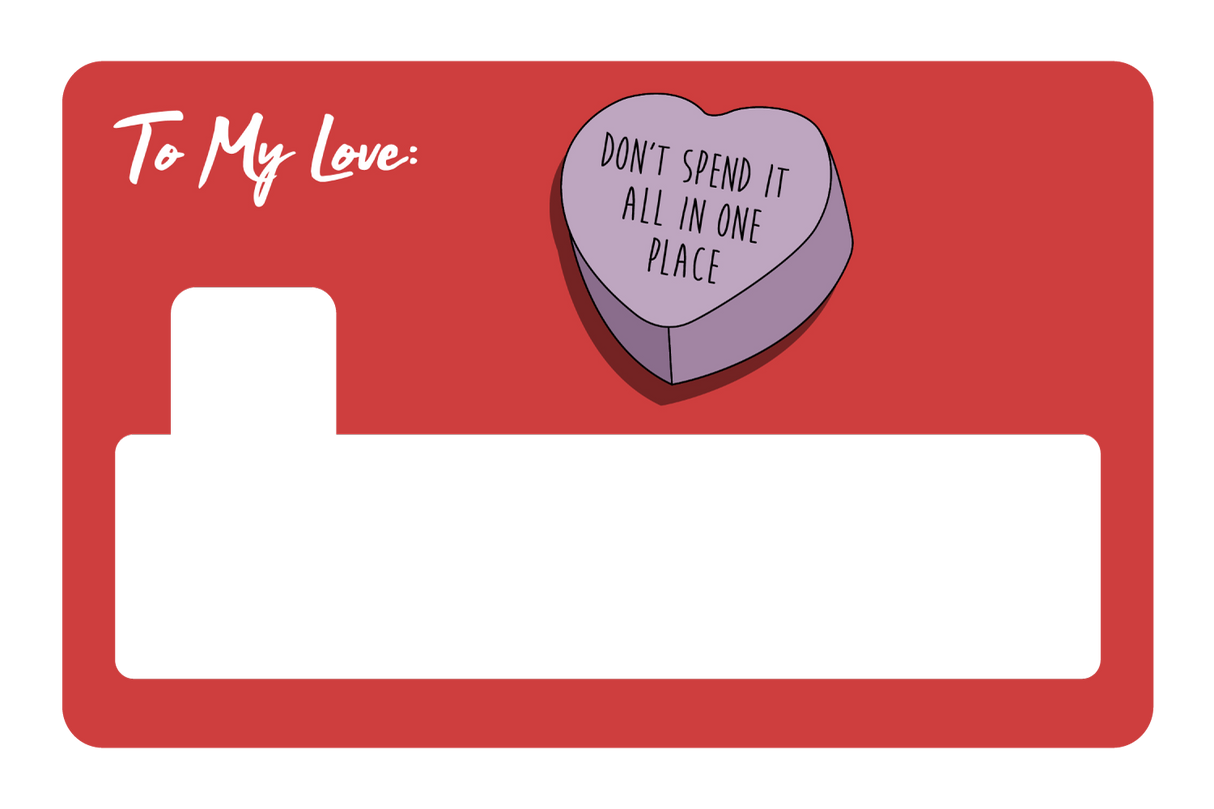 Don't spend it all in one place