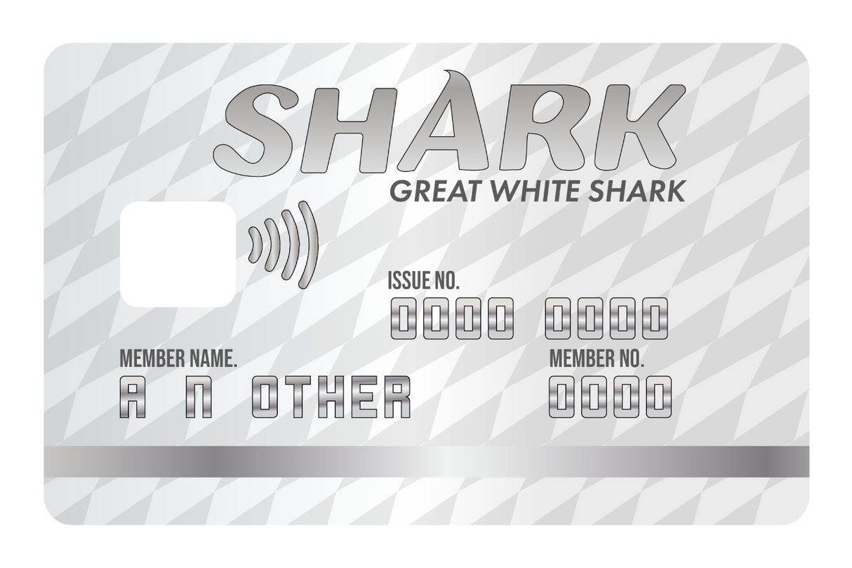 Great White Shark Card