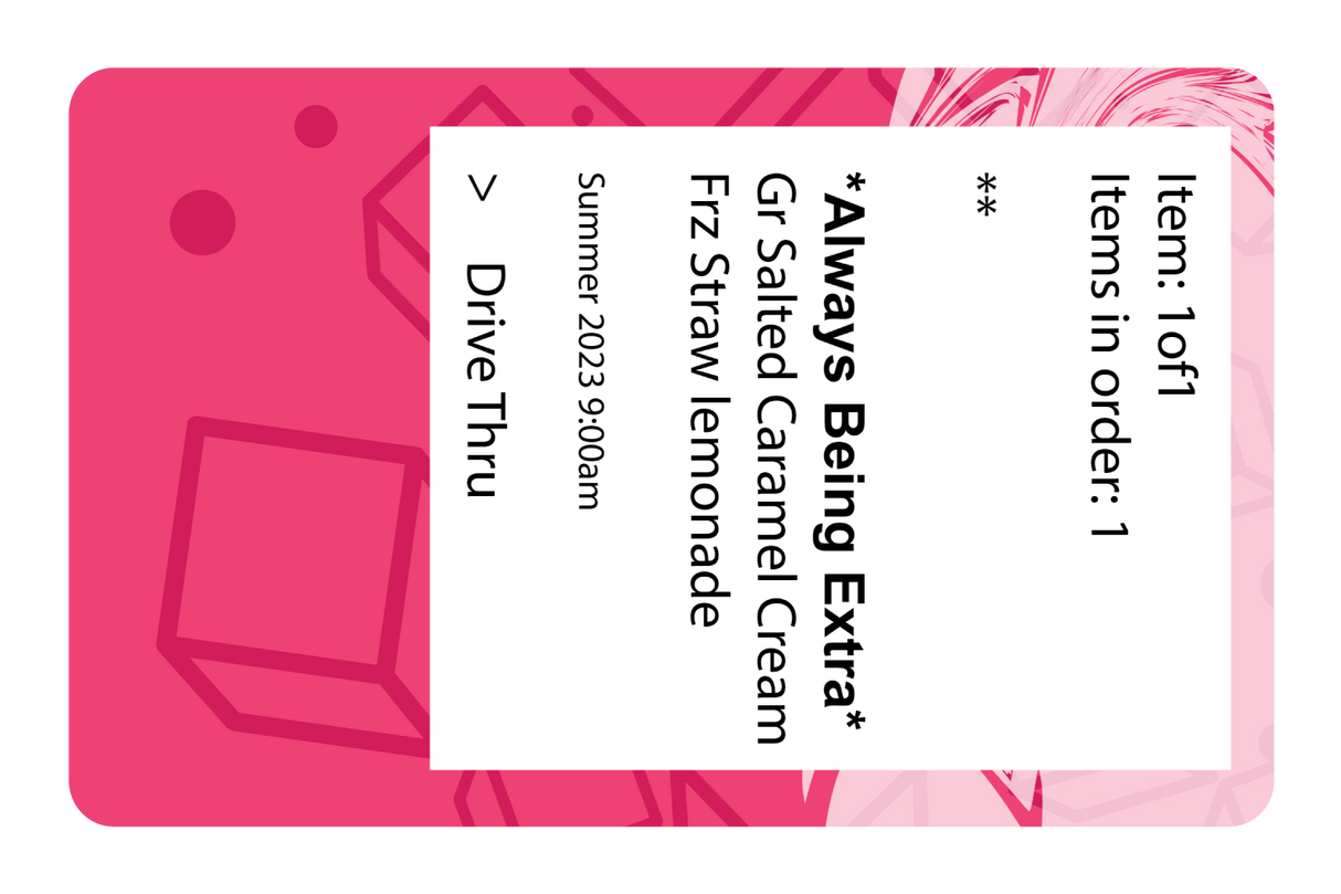 Salted Caramel Cream Strawberry Lemonade