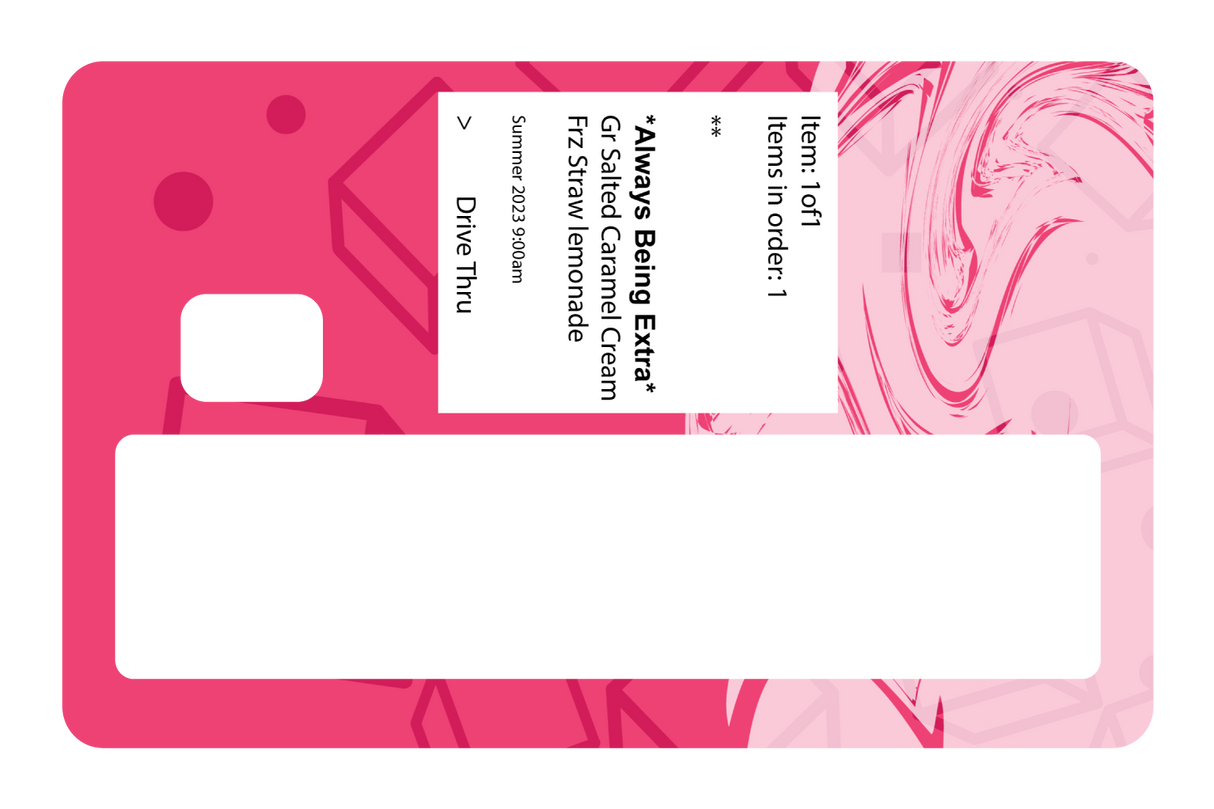 Salted Caramel Cream Strawberry Lemonade