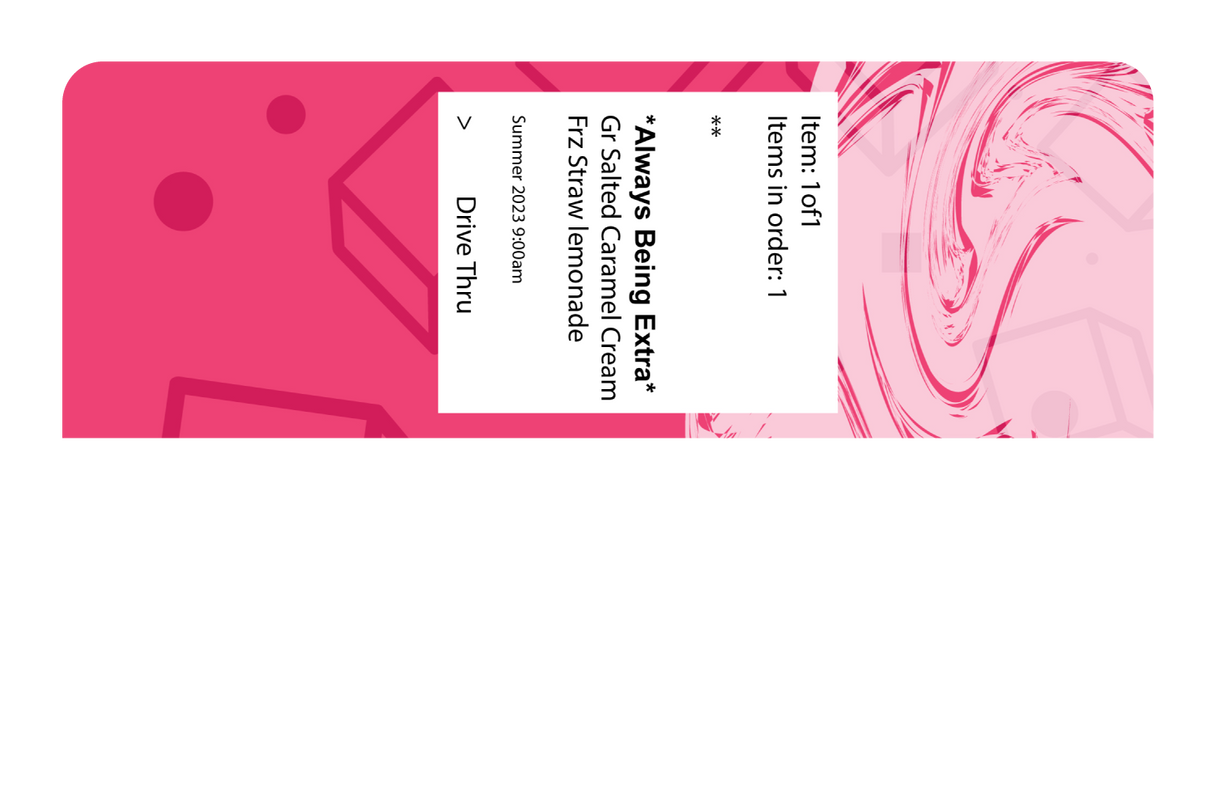 Salted Caramel Cream Strawberry Lemonade