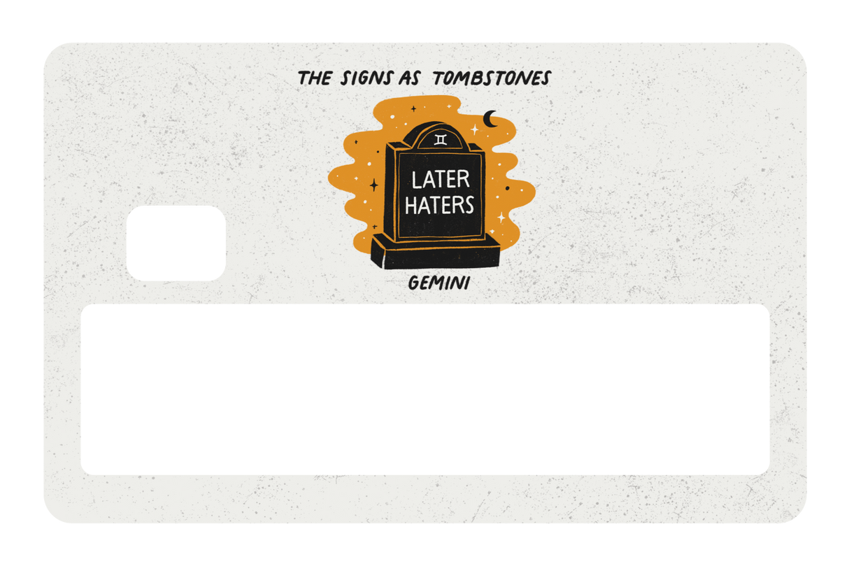 Gemini as a Tombstone