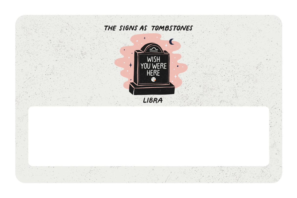 Libra as a Tombstone