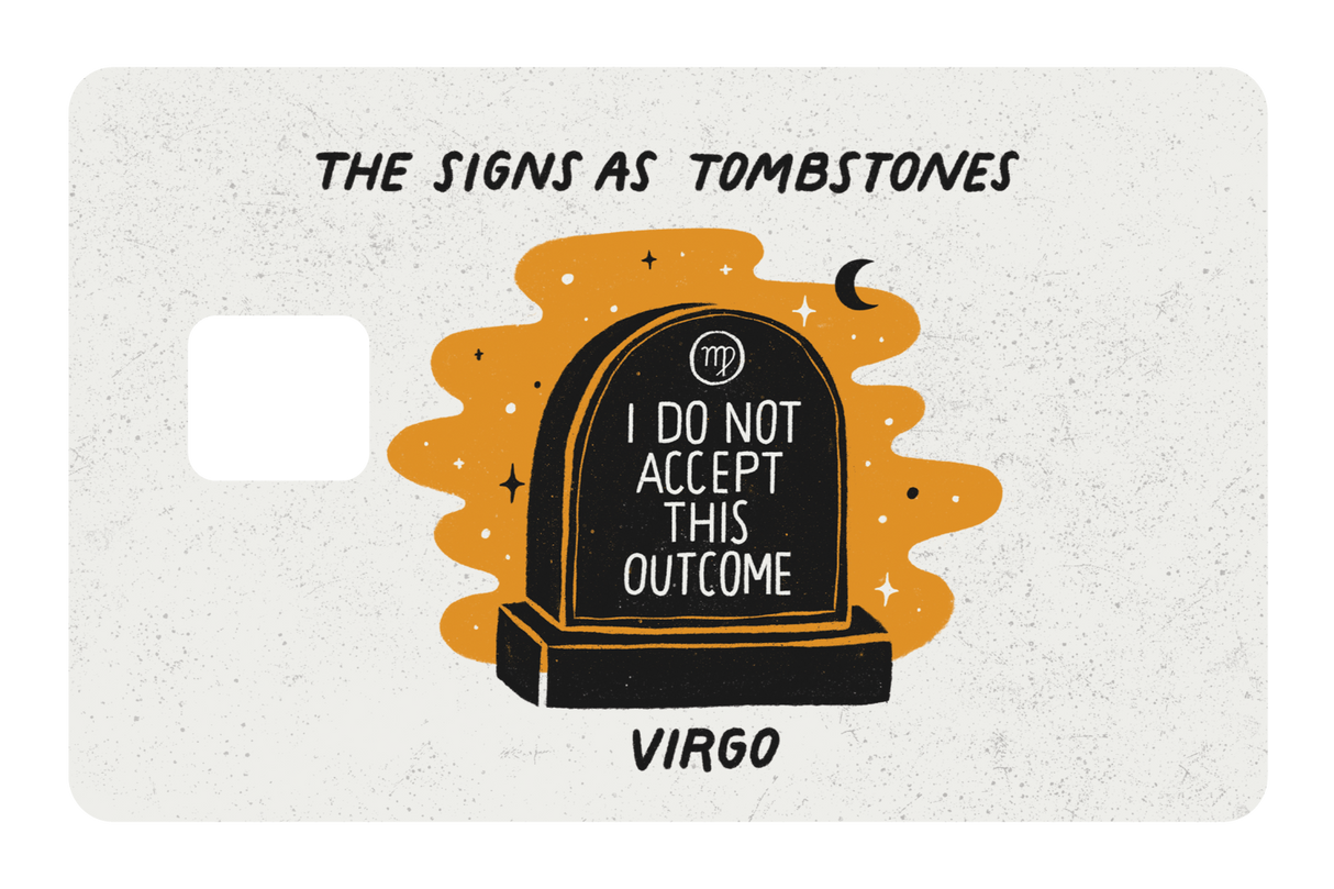 Virgo as a Tombstone