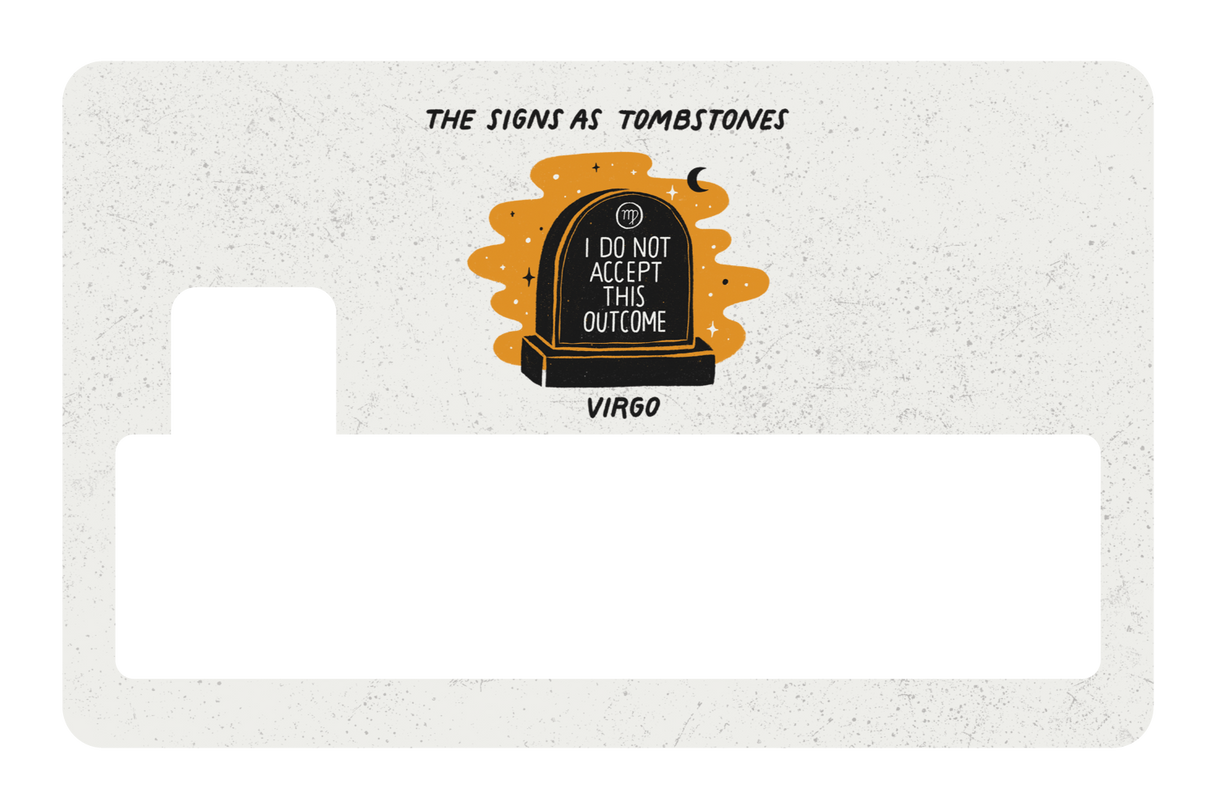 Virgo as a Tombstone