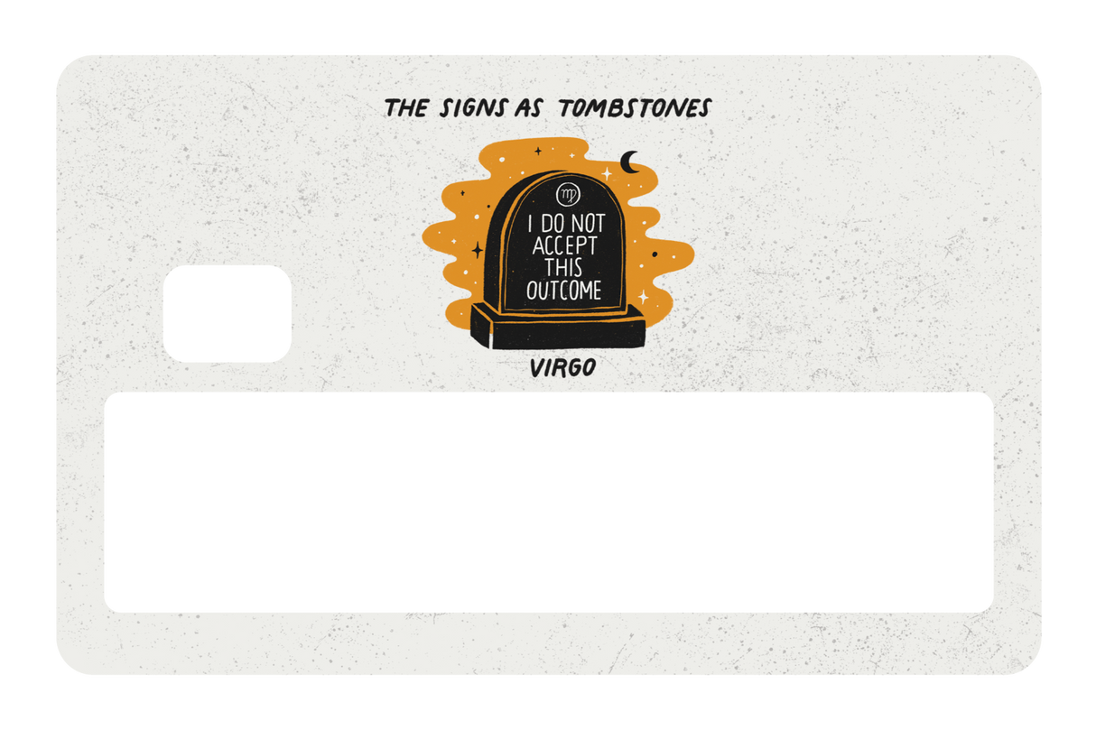 Virgo as a Tombstone