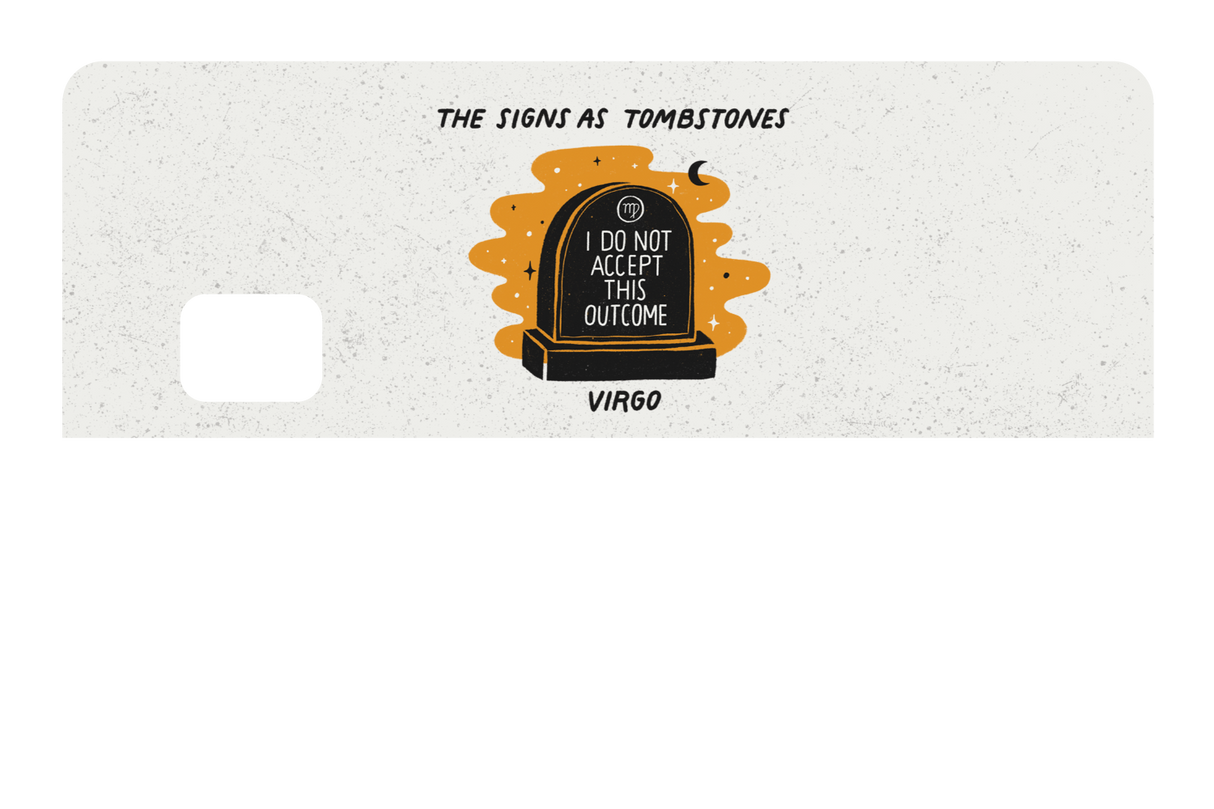 Virgo as a Tombstone