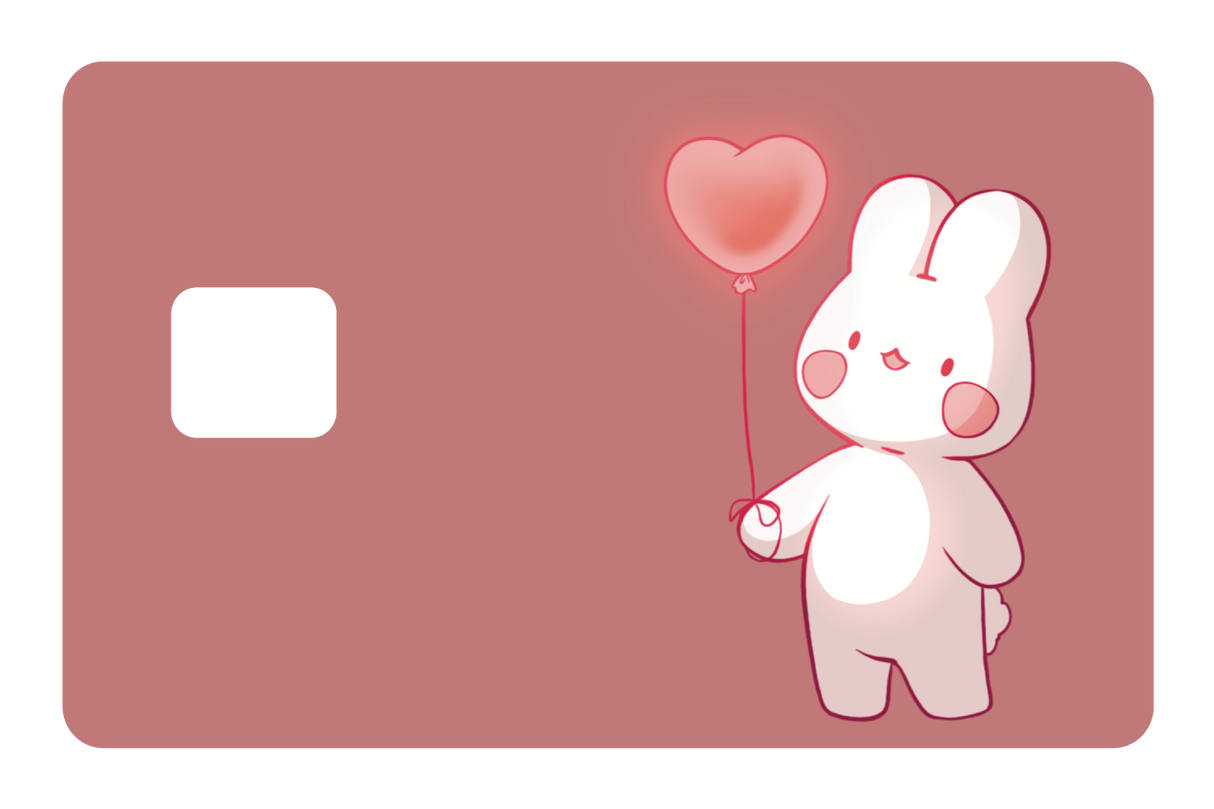 Heart Balloon Bunny