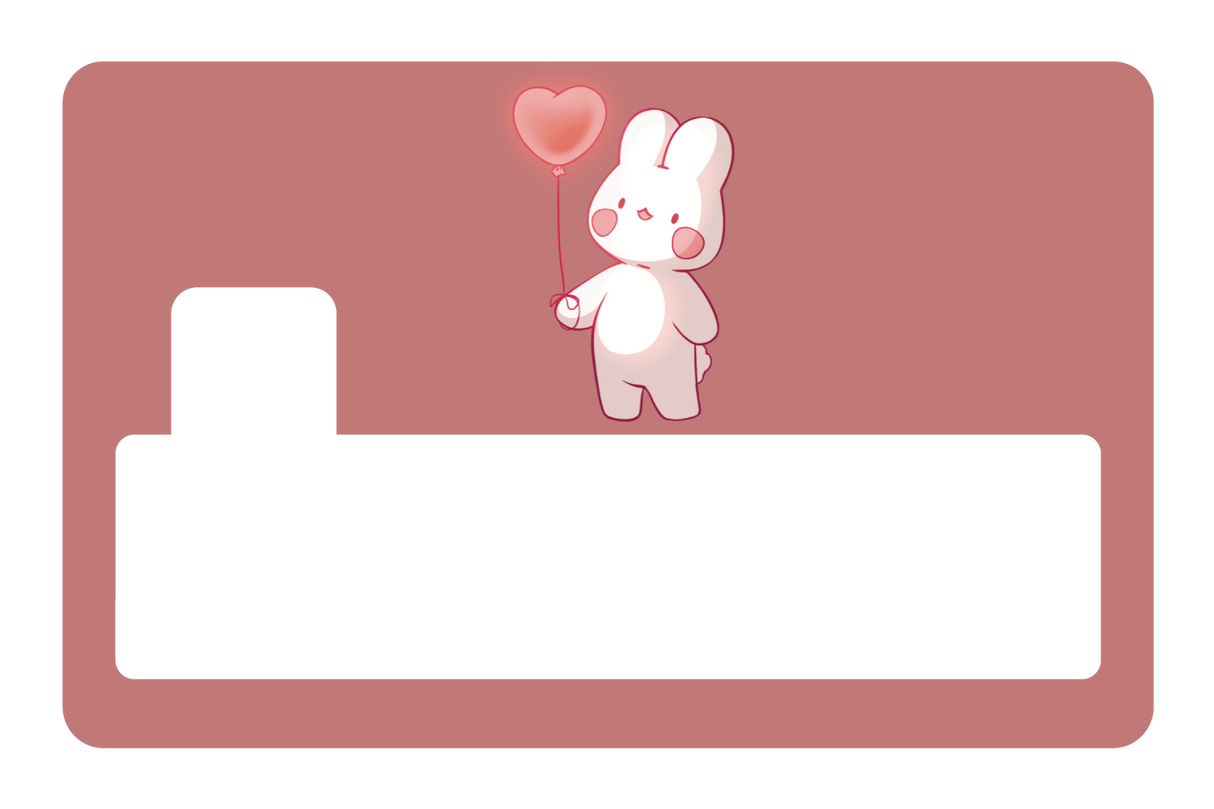 Heart Balloon Bunny