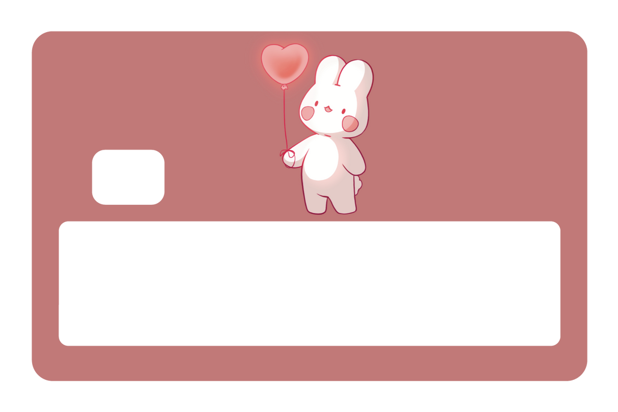 Heart Balloon Bunny