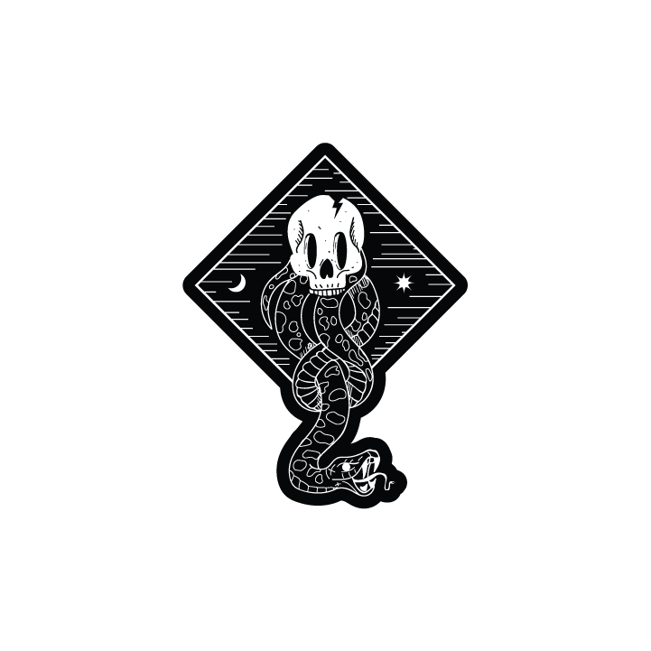 Dark Mark Tattoo Stencil
