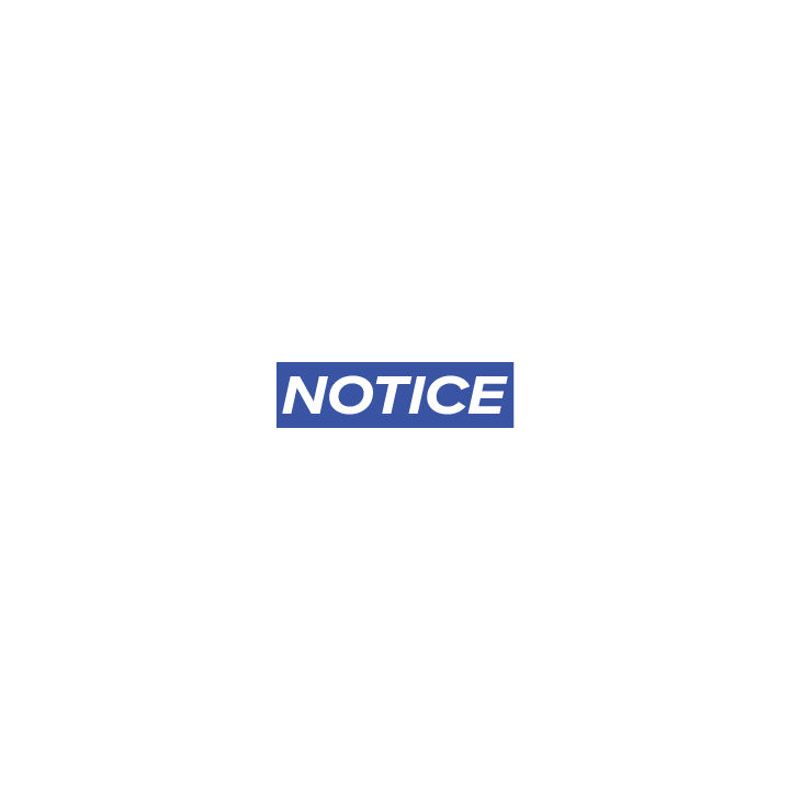 Notice