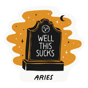 Aries as a Tombstone