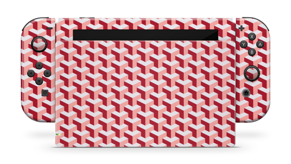 Nintendo Switch 17 Skin GG Red