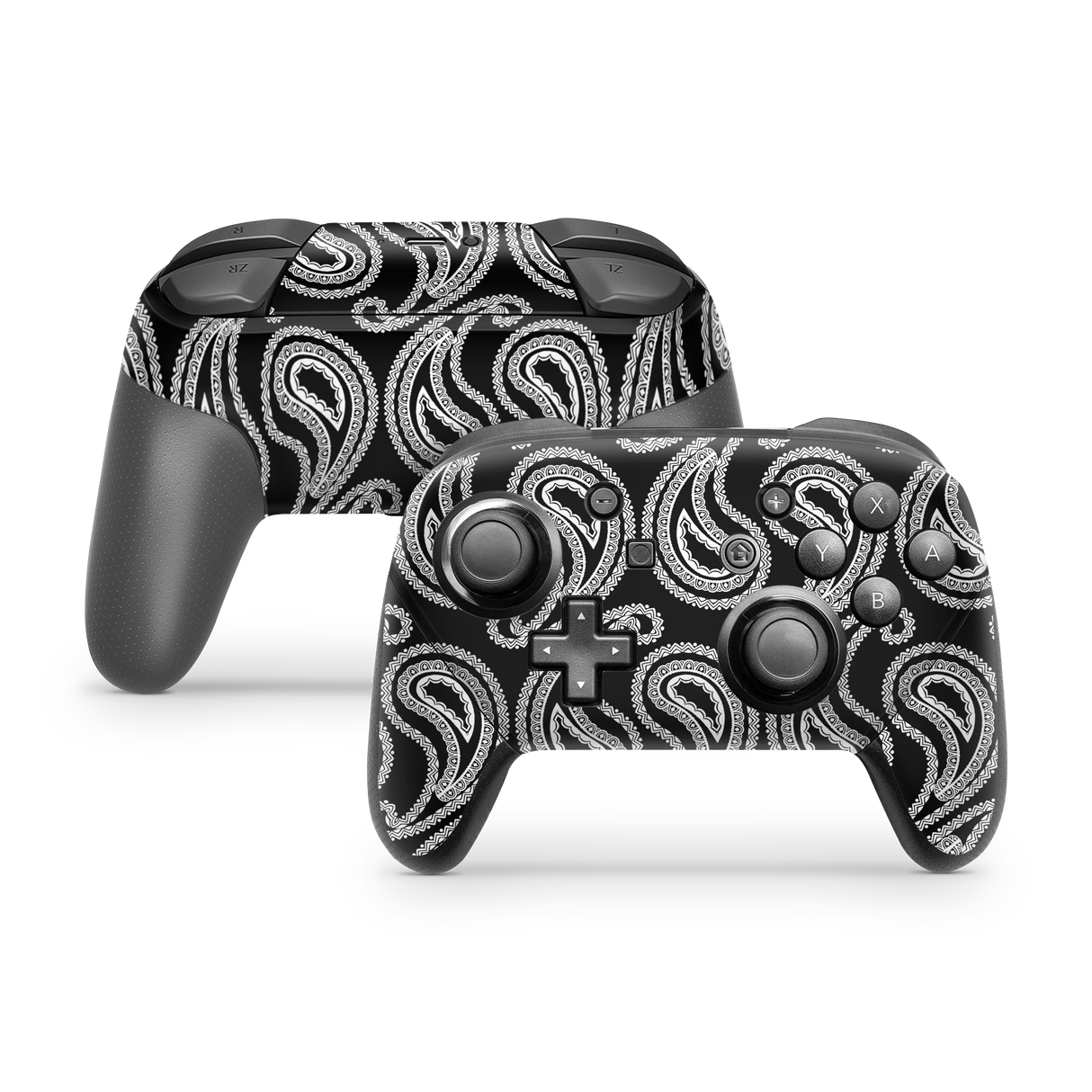 Nintendo Switch Pro Controller Skin Banadana Black