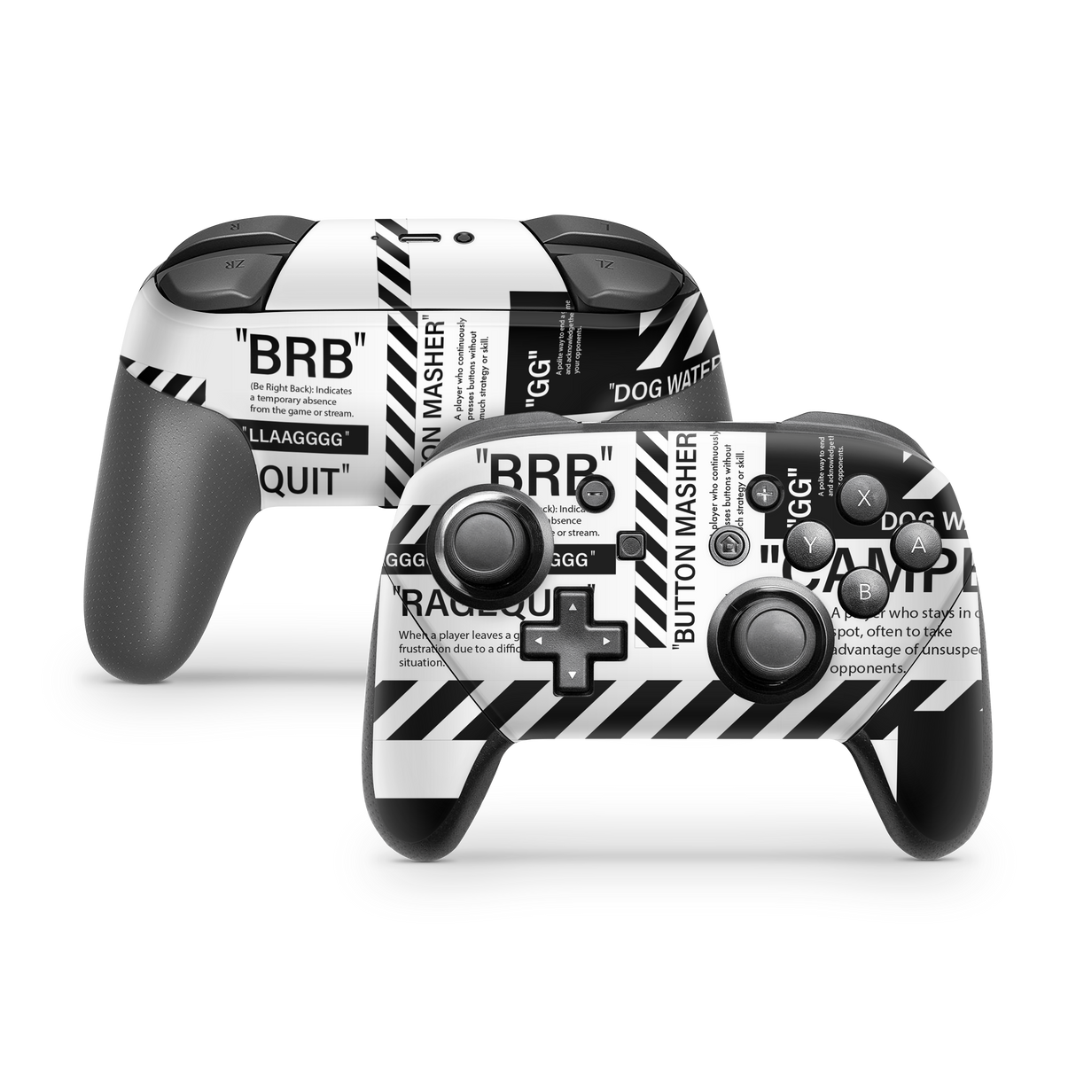 Nintendo Switch Pro Controller Skin True Gamer