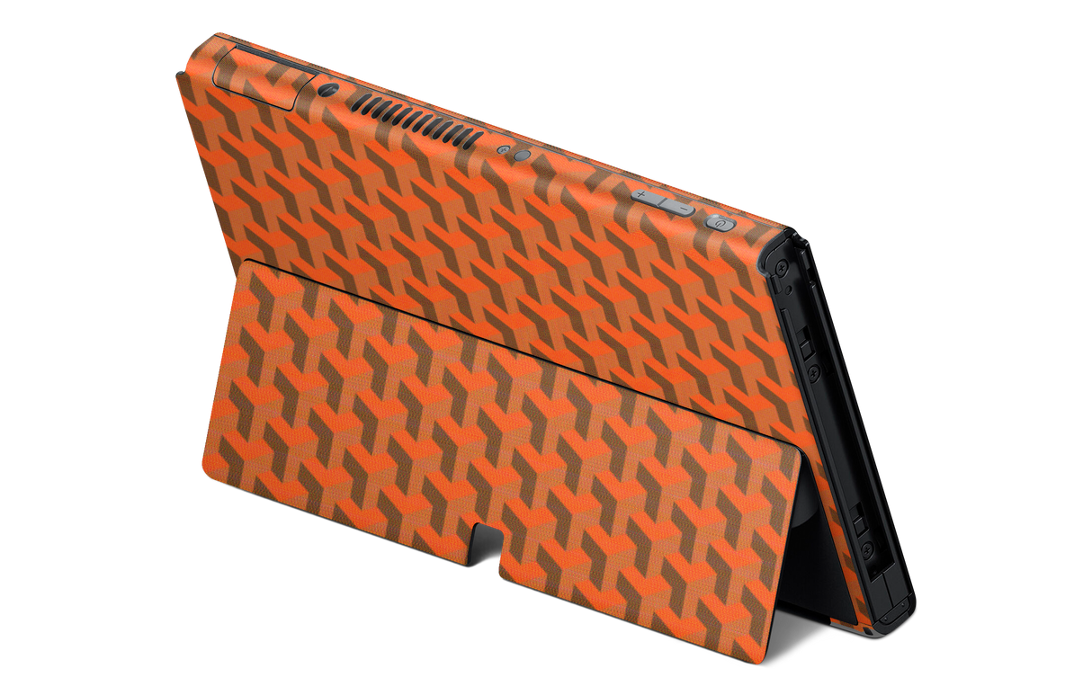 Nintendo Switch OLED Skin GG Orange