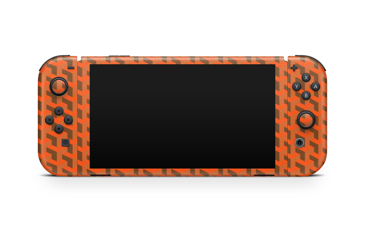 Nintendo Switch OLED Skin GG Orange