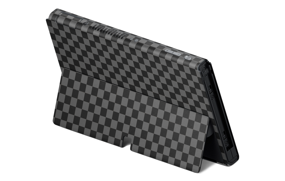 Nintendo Switch OLED Checkers black