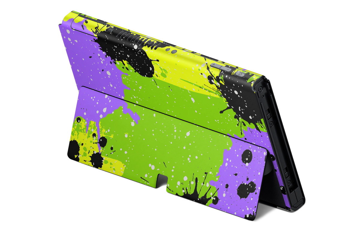 Nintendo Switch OLED Skin Hustle Splash